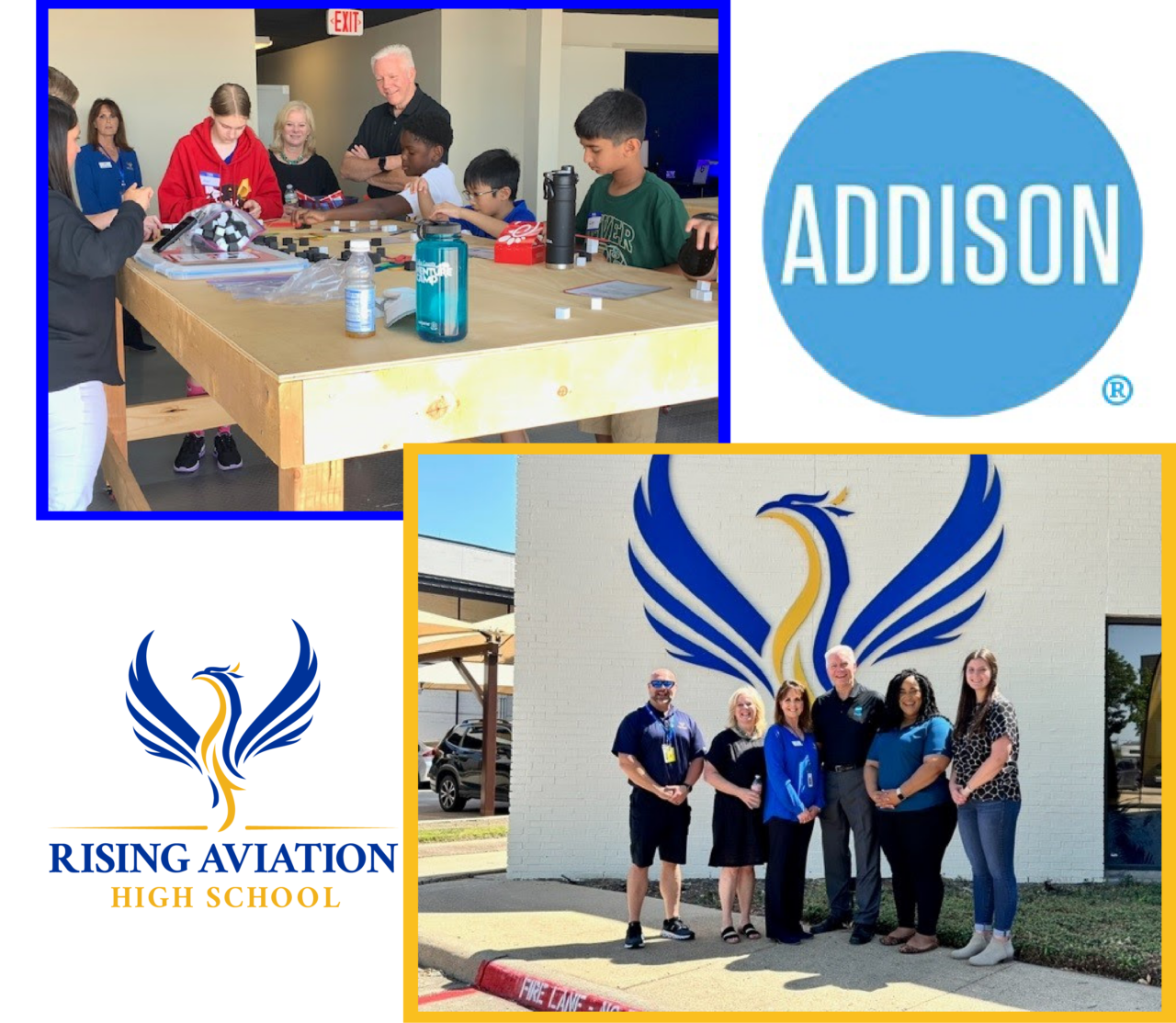 Media & News Appearances Rising Aviation High School, Addison TX