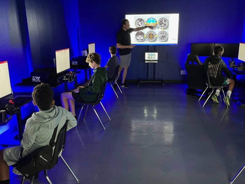 Flight Simulator Room