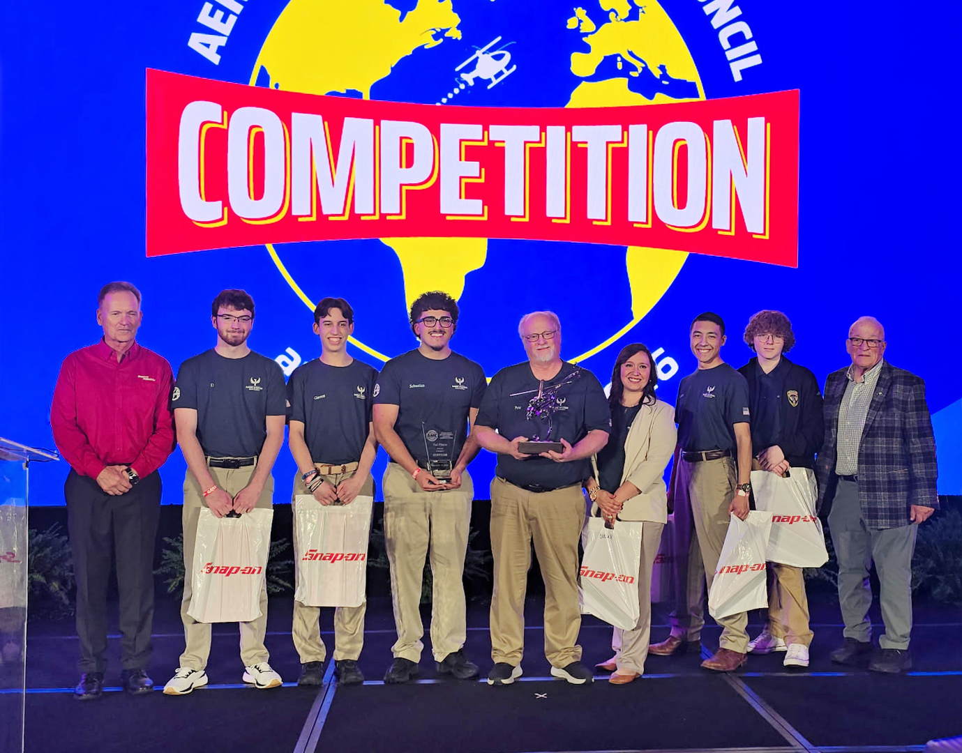 Rising Aviation High School Students Champion Photo