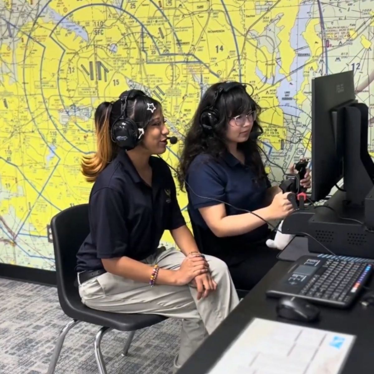 rahs-2026-simulator-lab Rising Aviation stem students