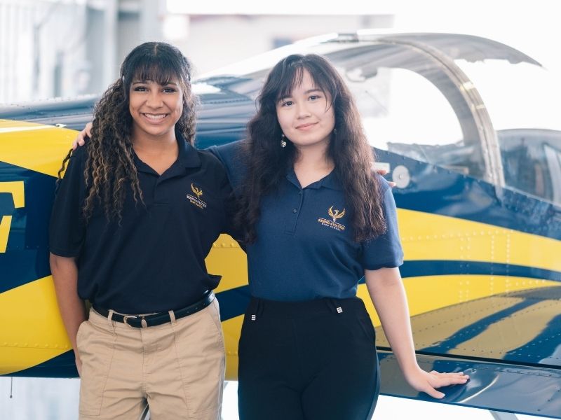 rising-aviation-high-school-planes-3 Rising Aviation Flight Students